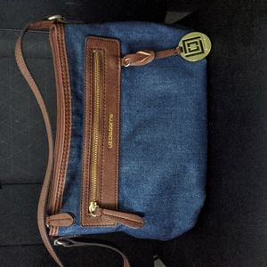 Liz Claiborne Denim Shoulder Purse